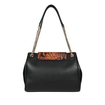 Clara Kadın Yılan Baskılı Deri Omuz Askılı Çanta