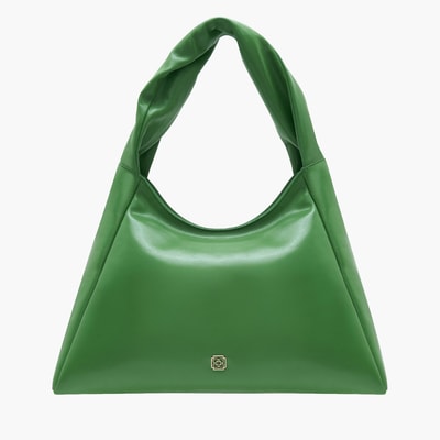 Cloudia Yeşil Kadın Deri Omuz Çantası 