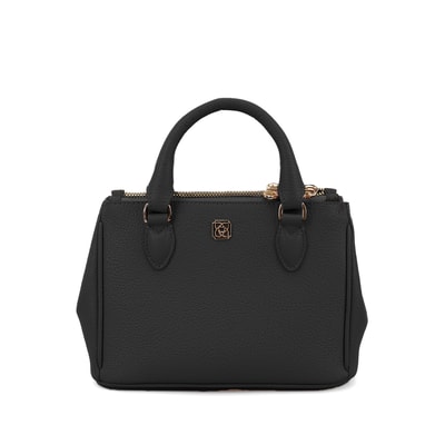 Cora Siyah Kadın Deri El Çantası
