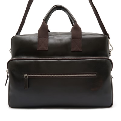 Cort Kahve Erkek Deri Seyahat Çantası