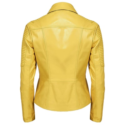 Cristina Kadın Deri Biker Ceket