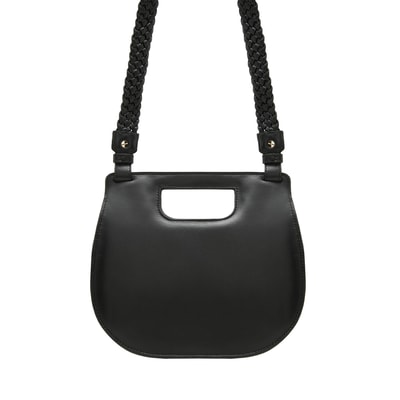 Damian Siyah Kadın Deri El Çantası