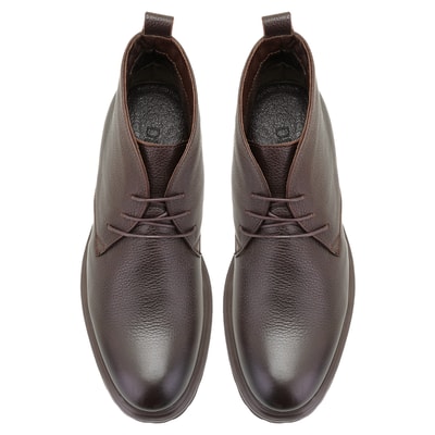 Damita Kahve Erkek Deri Bot