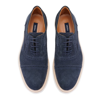Danna Lacivert Erkek Günlük Süet Deri Ayakkabı