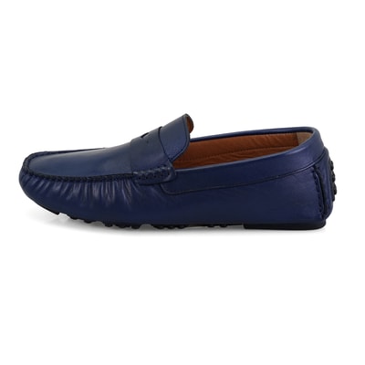 Dareau Lacivert Erkek Deri Loafer