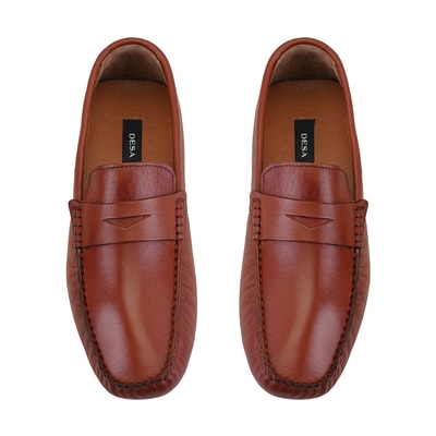 Dareau Taba Erkek Deri Loafer