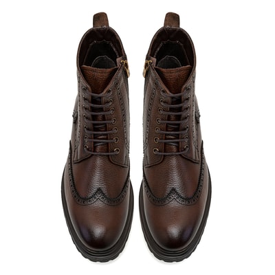 Daria Kahve Erkek Deri Bot