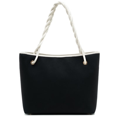 Darian Siyah Kadın Deri Omuz Çantası