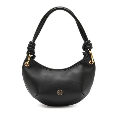 Darinda Siyah Kadın Deri Omuz Çantası 