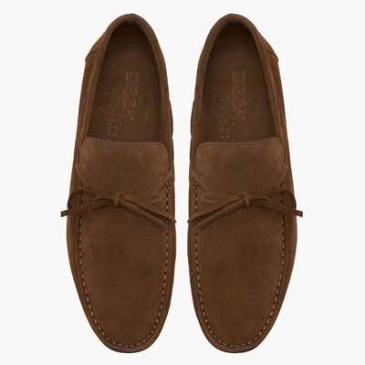 Daron Kahve Erkek Süet Loafer