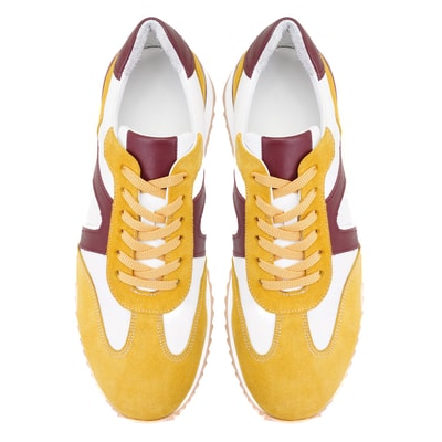 Dasia Sarı Erkek Deri Spor Ayakkabı