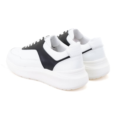 Dayana Beyaz Erkek Deri Spor Ayakkabı