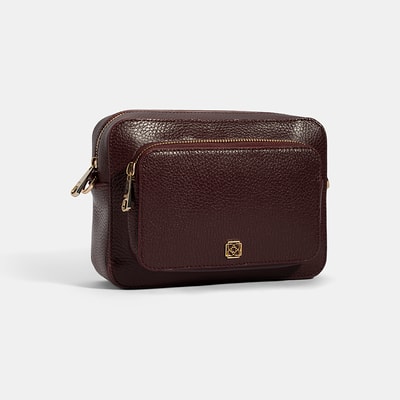 DE-12460 SS24 KADIN POSTACI ÇA, BORDO, -