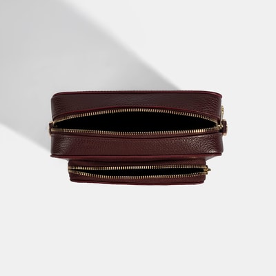 DE-12460 SS24 KADIN POSTACI ÇA, BORDO, -