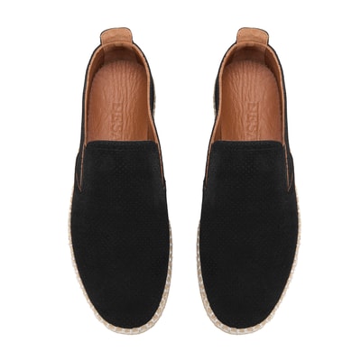 Deniro Siyah Erkek Süet Günlük Ayakkabı