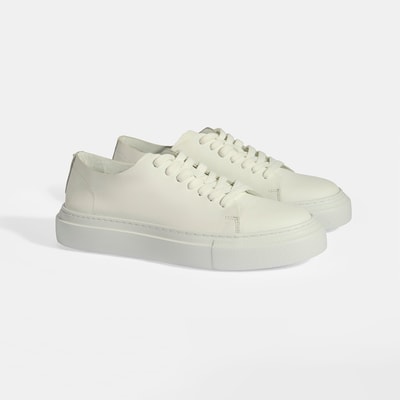 Denissy Beyaz Erkek Deri Günlük Ayakkabı