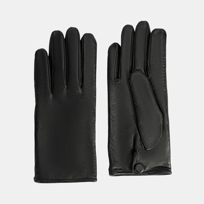 DESA - FY Siyah Kadın Deri Eldiven