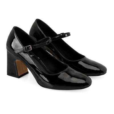 Diay Siyah Kadın Mary Jane Günlük Ayakkabı