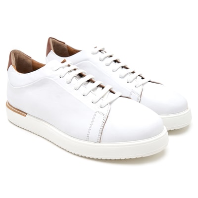 Dick Beyaz Erkek Deri Spor Ayakkabı