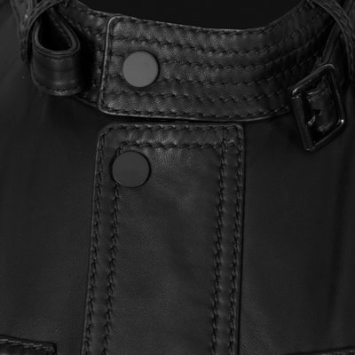 Dione Siyah Erkek Mont