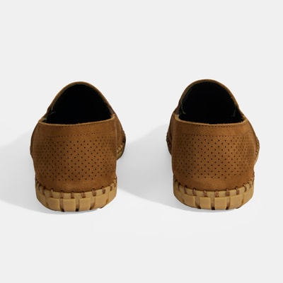 Dislina Taba Erkek Deri Slip-On Günlük Ayakkabı