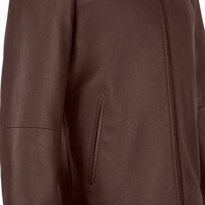 Dyami Kahve Erkek Deri Mont