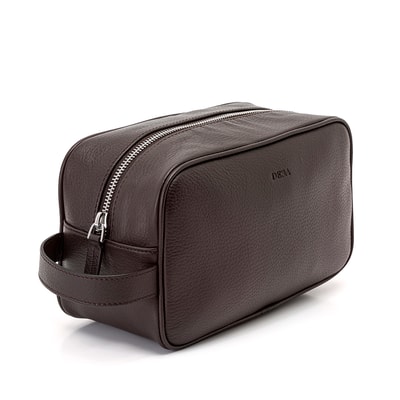 Eldon Kahve Erkek Deri Tıraş El Çantası
