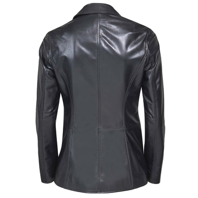 Elenore Kadın Deri Blazer Spor Ceket