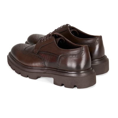 Eliezer Kahve Erkek Deri Klasik Ayakkabı