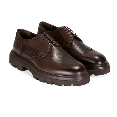 Eliezer Kahve Erkek Deri Klasik Ayakkabı