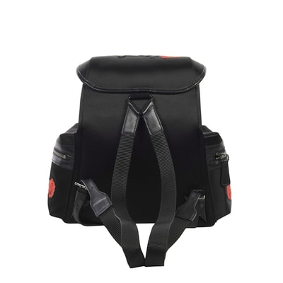 Elisa Siyah Kadın Saten Sırt Çantası