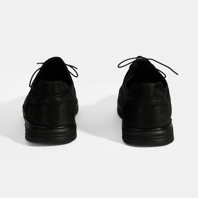 Elysia Siyah Erkek Bağcıklı Günlük Ayakkabı