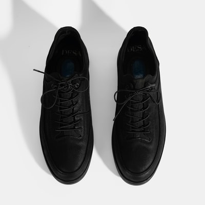 Elysia Siyah Erkek Bağcıklı Günlük Ayakkabı