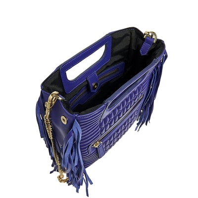 Emelina Kadın Deri Püsküllü El Çantası