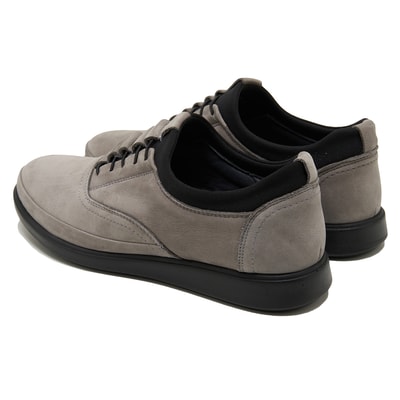 Emil Gri Erkek Nubuk Günlük Ayakkabı