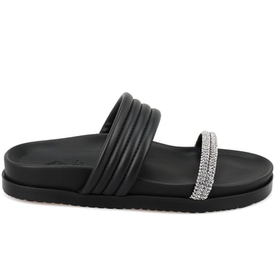 Emilo Siyah Kadın DesaComfort Tabanlı Terlik