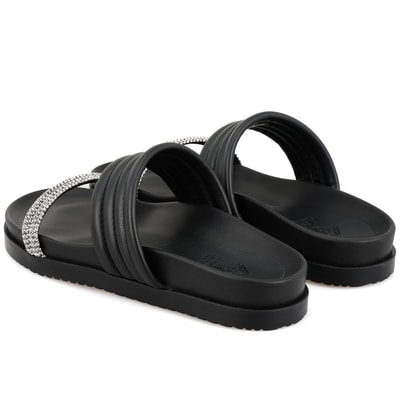 Emilo Siyah Kadın DesaComfort Tabanlı Terlik