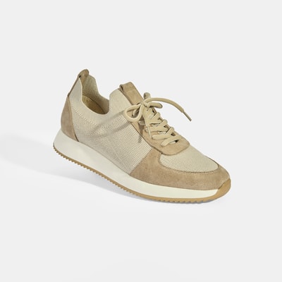 Erkek Bej Bağcıklı Süet Günlük Ayakkabı