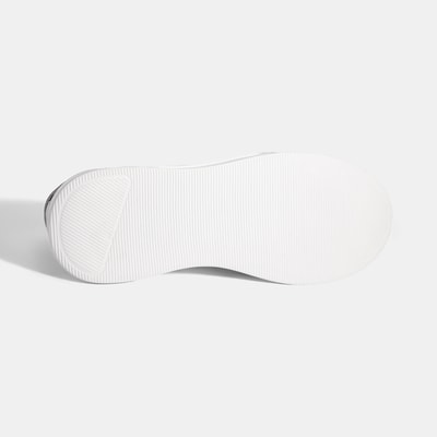 Erkek Beyaz Bağcıklı Deri Günlük Ayakkabı