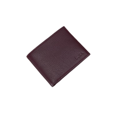 Erkek Bordo Deri Cüzdan