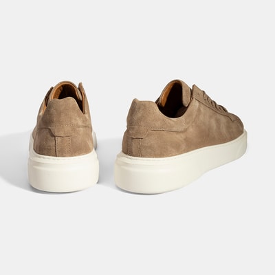 Erkek Kahve Bağcıklı Deri Günlük Ayakkabı