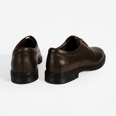 Erkek Kahve Klasik Deri Ayakkabı