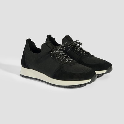 Erkek Siyah Bağcıklı Süet Günlük Ayakkabı