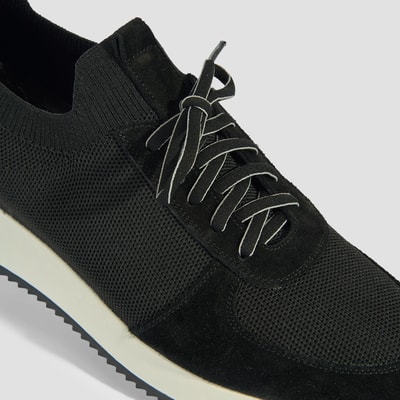 Erkek Siyah Bağcıklı Süet Günlük Ayakkabı