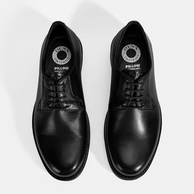 Erkek Siyah Klasik Deri Ayakkabı