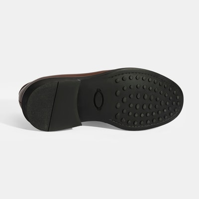 Erkek Taba Deri Loafer