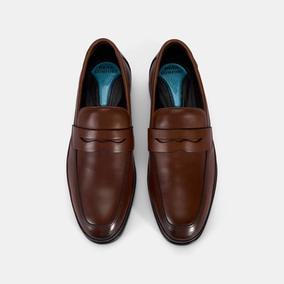 Erkek Taba DesaComfort Deri Loafer