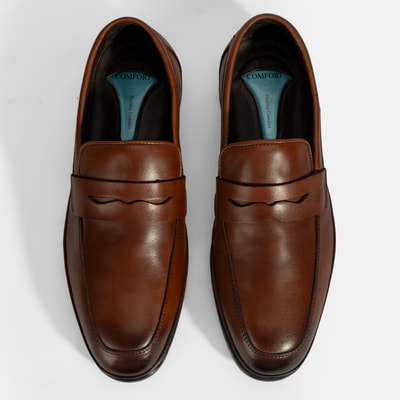 Erkek Taba DesaComfort Deri Loafer