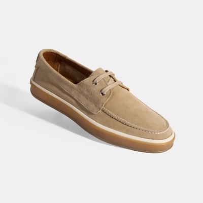 Erkek Vizon Bağcıklı Süet Günlük Ayakkabı