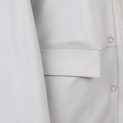 Eternity Gri Kadın Kısa Çift Taraflı Kürk Ceket